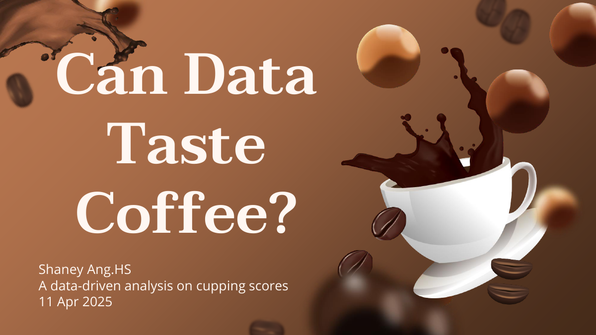 Coffee project title slide